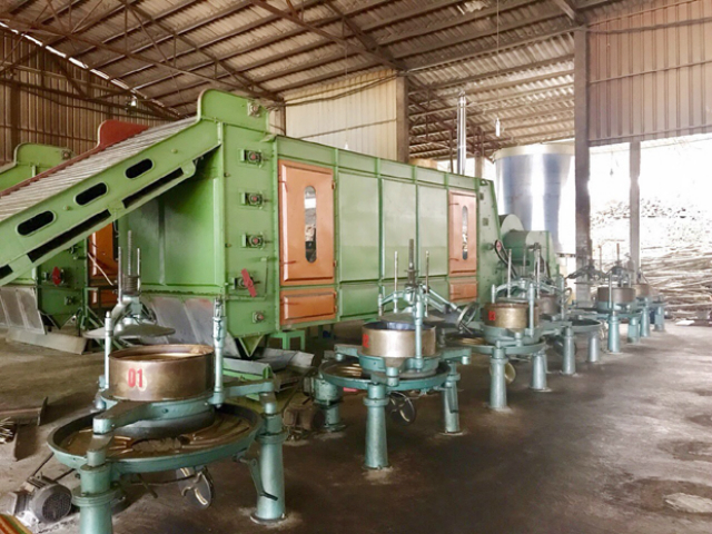 Một dây chuyền chế biến chè được đầu tư từ nguồn vốn vay của Qũy hỗ trợ phát triển HTX tỉnh Hà Giang