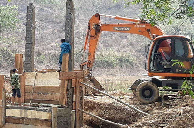 Công trình cầu treo dân sinh bản Púng Bửa (ảnh internet)