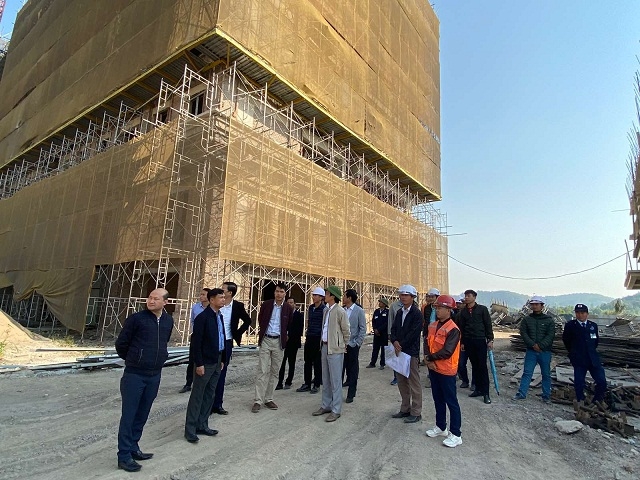 Các hạng mục tại dự án đang được gấp rút thi công theo đúng tiến độ