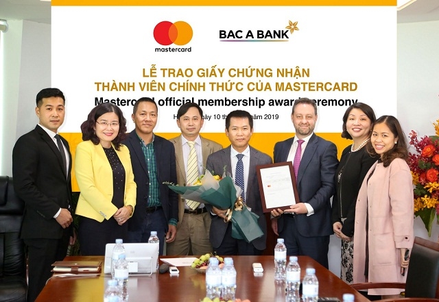 BAC A BANK trở thành thành viên chính thức của Mastercard
