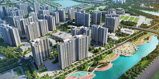 Trên thị trường chứng khoán, các doanh nghiệp bất động sản đang có tỷ trọng lớn