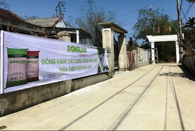 Những con đường khang trang, sạch đẹp ở Thừa Thiên - Huế được xi măng Đồng Lâm tài trợ