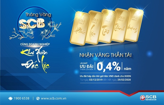 Tháng vàng SCB