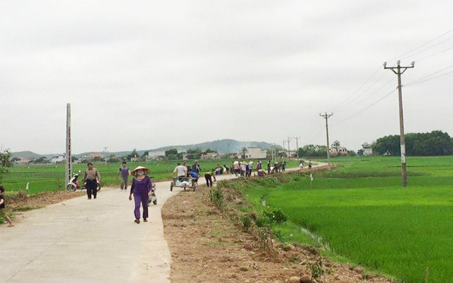 Hệ thống cơ sở hạ tầng ở Đầm Hà được hoàn thiện.