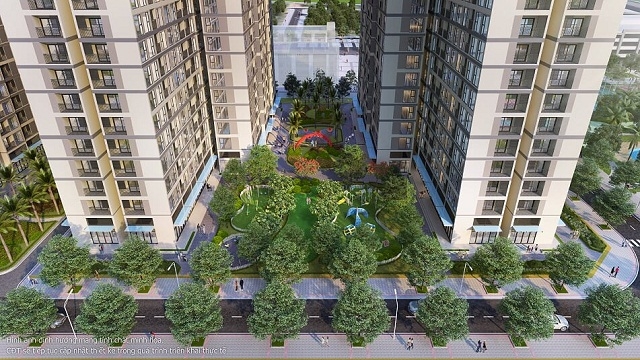 Phân khu Ruby cũng thừa hưởng hệ thống cảnh quan và tiện ích đẳng cấp của toàn dự án