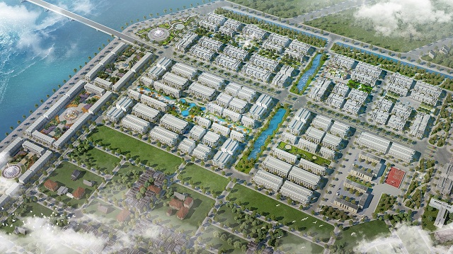Palm Village được ví như “lá phổi xanh” giữa lòng FLC Tropical City Ha Long