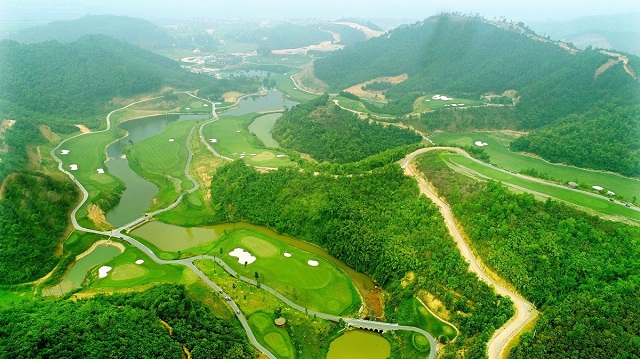 Hilltop Valley Golf Club là một trong những dự án quy mô của Tập đoàn Geleximco tại Hòa Bình.