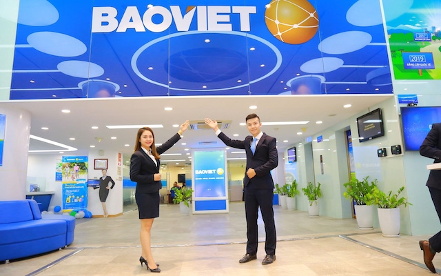 Cổ phiếu BVH chìm trong sắc đỏ gây áp lực lên đà hồi phục của thị trường