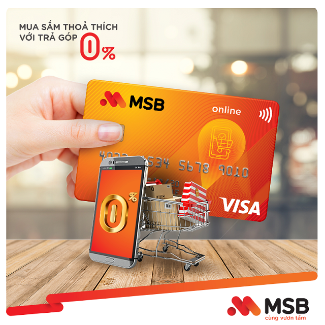 Mua sắm thỏa thích với trả góp 0%