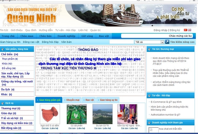 Quảng Ninh sẽ tiếp tục hoàn thiện hệ thống sàn TMĐT để đáp ứng nhu cầu của người tiêu dùng