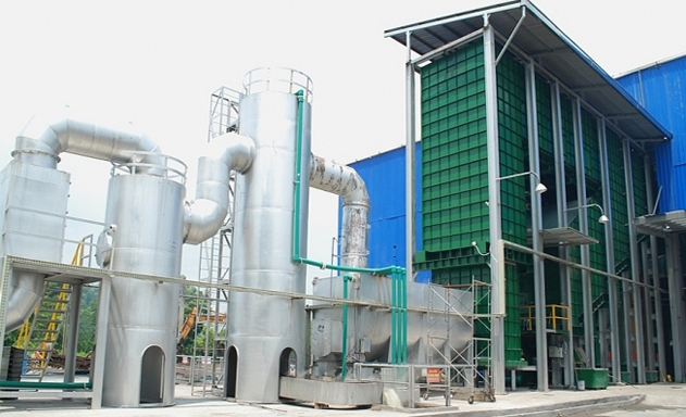 Dây chuyền lò đốt của Nhà máy Xuân Sơn do HTX Thành Công đầu tư