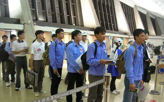 Từ 1/1/2020, lao động đi làm việc ở Đài Loan được tăng thu nhập (Ảnh Internet)