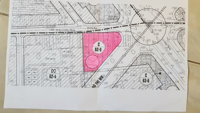 Toàn bộ khu đất đã được quy hoạch là giải cây xanh