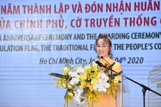 Bà Nguyễn Thị Phương Thảo - Phó Chủ tịch Thường trực HĐQT HDBank phát biểu