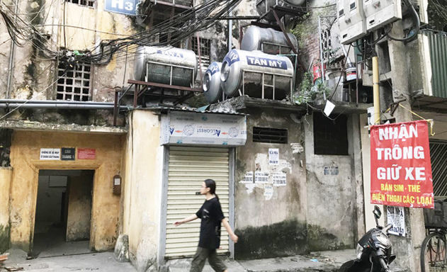 Số nhà chung cư đã được cải tạo, sửa chữa mới chỉ dưới 3%