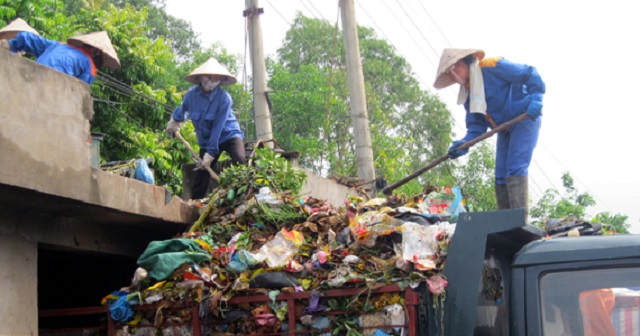 Hoạt động thu gom rác thải của HTX