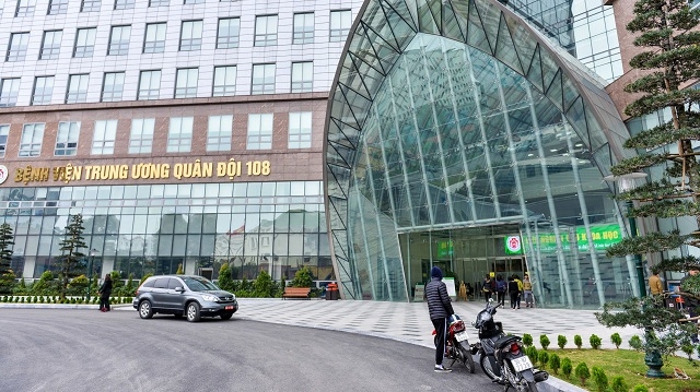 Một trong những công trình tiêu biểu mà công ty 319.5 là Bệnh viện 108