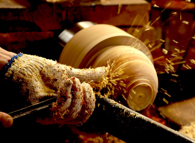 Hầu hết các công đoạn đã được thực hiện bằng máy móc