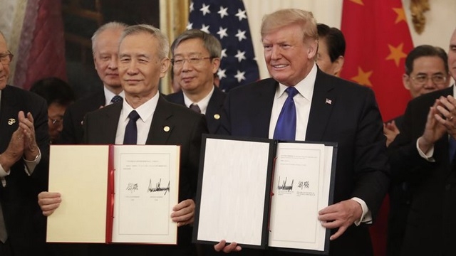 5 điểm quan trọng nhất trong thỏa thuận thương mại Mỹ – Trung Quốc (Ảnh Internet)