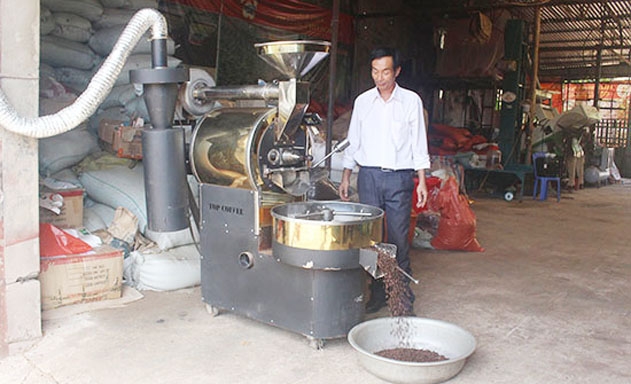 Chế biến cà phê mật ong không sử dụng nước và các hóa chất độc hại