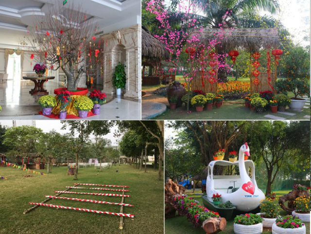 Không khí xuân ngập tràn tại FLC Vĩnh Phúc.