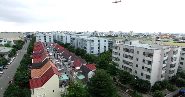 Dự án nhà ở K26 của quân đội tại TP.HCM (Ảnh: MHDI)