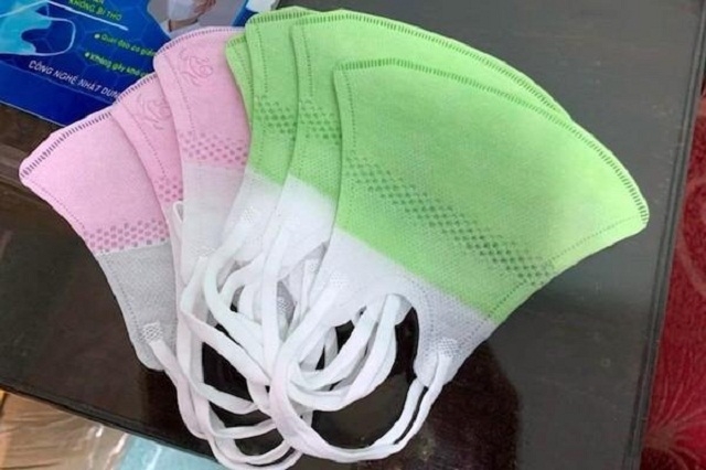 Khẩu trang 3D Mask không rõ nguồn gốc xuất xứ tại cơ sở bị phát hiện