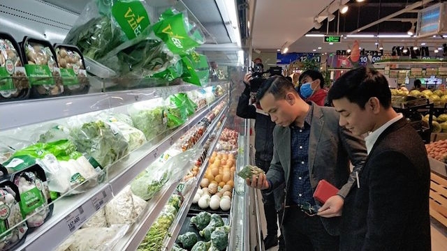 Các mặt hàng rau củ đang được tiêu thụ rất mạnh