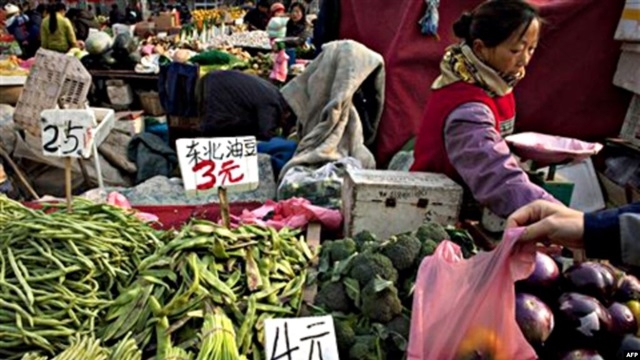 Lạm phát tháng 1 của Trung Quốc tăng nhanh nhất trong hơn 8 năm (Ảnh Internet)
