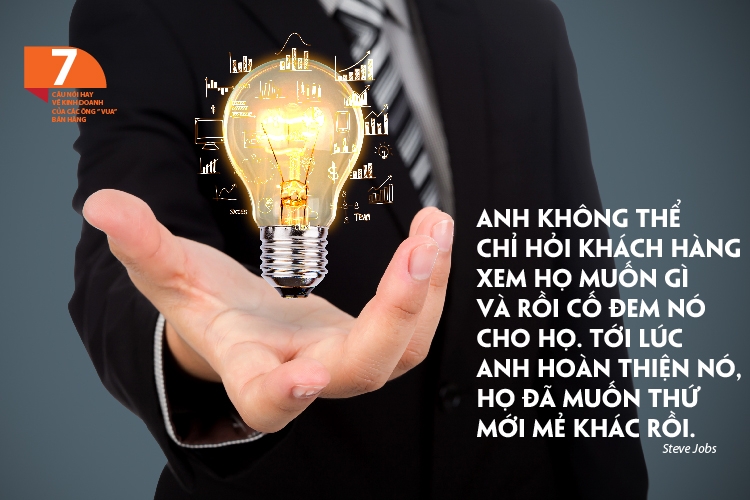 Steve Jobs (24/2/1955 - 5/10/2011) là doanh nhân và nhà sáng chế người Mỹ. Ông là đồng sáng lập viên, chủ tịch, và cựu tổng giám đốc điều hành của hãng Apple, là một trong những người có ảnh hưởng lớn nhất trong ngành công nghiệp vi tính.