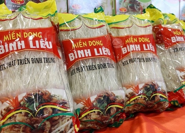 Miến dong của của HTX Đình Trung