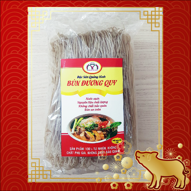 Sản phẩm bún đương quy của HTX được chọn tham gia chương trình OCOP