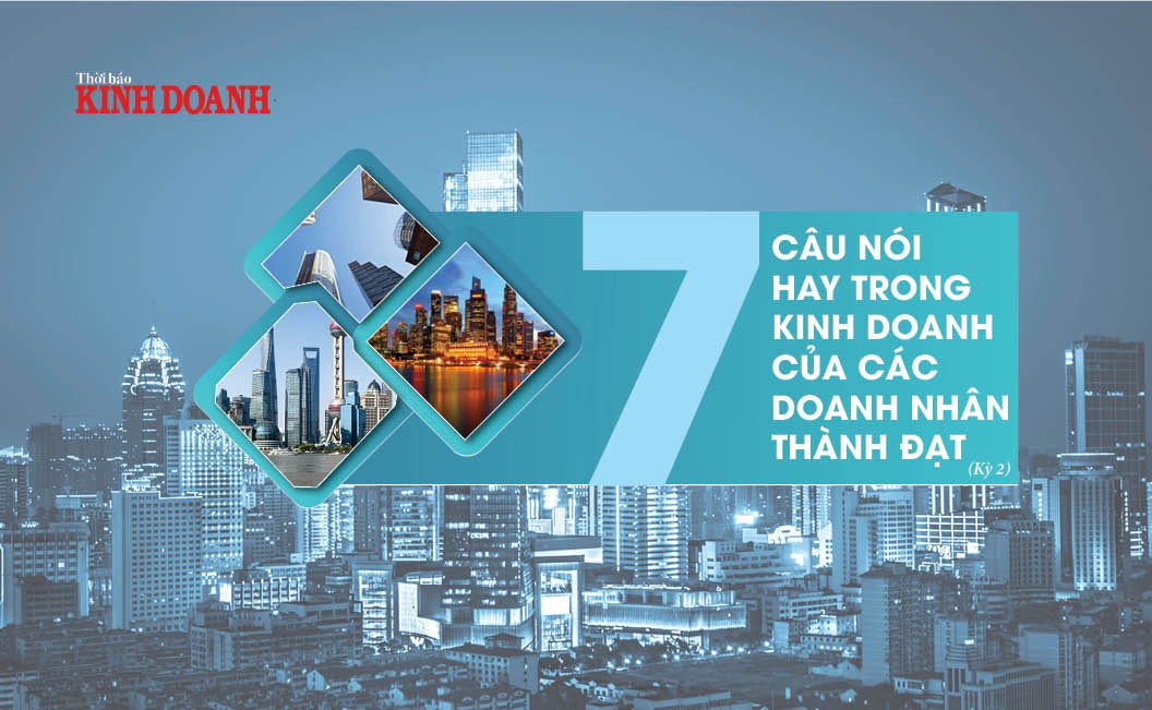Kinh doanh là cuộc chiến nghệ thuật, để thắng được đối thủ, cần phải có những chiến thuật, chiến lược khác lạ, mới mẻ, phù hợp với nhu cầu thị trường. Hãy cùng xem những câu nói hay trong kinh doanh của những người thành đạt như những lời khuyên và bài học triết lý trong kinh doanh dưới đây.