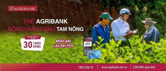 Thẻ Agribank đồng hành cùng tam nông