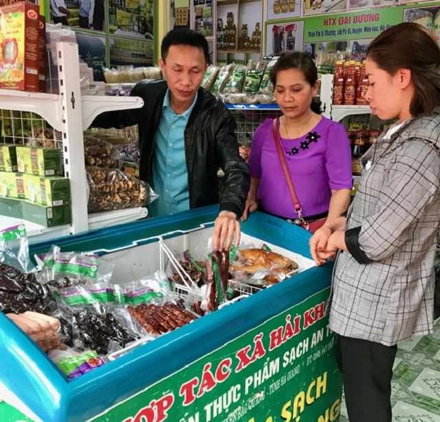 Các sản phẩm của HTX được người tiêu dùng đánh giá cao về chất lượng