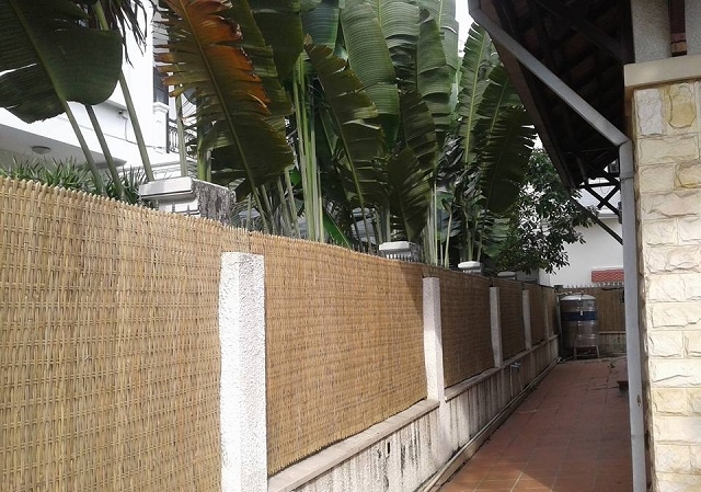 Sản phẩm phên tre của HTX