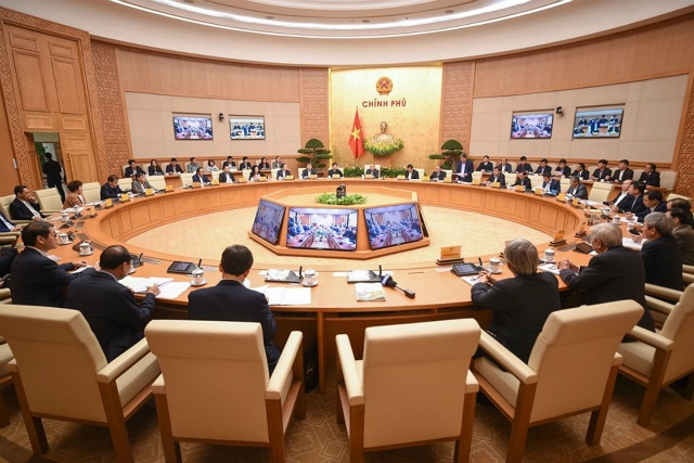 Hội nghị “Thúc đẩy phát triển công nghiệp chế biến nông sản, cơ giới hóa nông nghiệp tổ chức ngày 21/2 tại trụ sở Văn phòng Chính phủ.