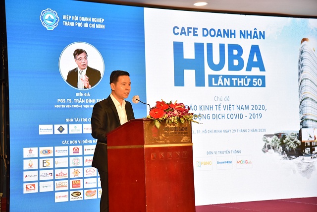 Ông Đinh Văn Thành - Chủ tịch Hội đồng quản trị SCB, phát biểu tại Lễ ký kết