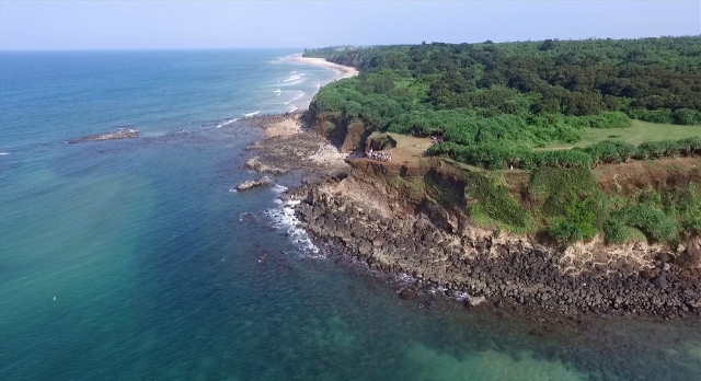 Khu du lịch nghỉ dưỡng Mũi Trèo, Quảng Trị (Ảnh: Interntet)