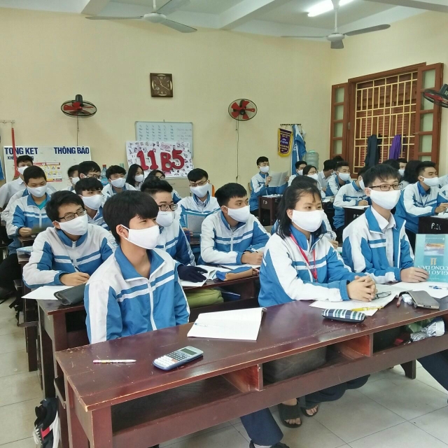 Toàn bộ số khẩu trang vải phát miễn phí cho học sinh được trích từ nguồn ngân sách TP Hải Phòng