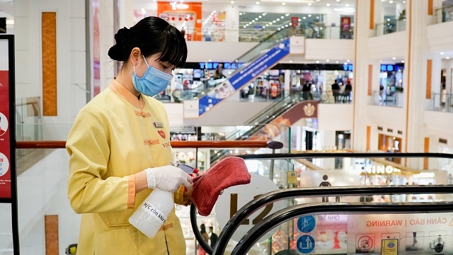 Vincom đã và đang có những biện pháp phòng dịch quyết liệt để bảo vệ khách hàng