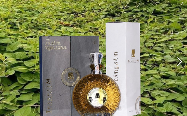 Rượu đảng sâm của HTX Thanh Tâm