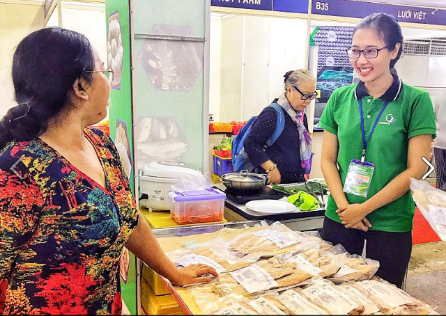 HTX Cần Giờ Tương Lai tham gia hội chợ để mở rộng đầu ra