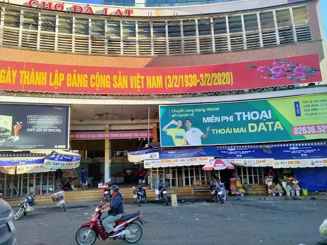 Nhiều cửa hàng ở chợ Đà Lạt phải đóng cửa vì không có khách