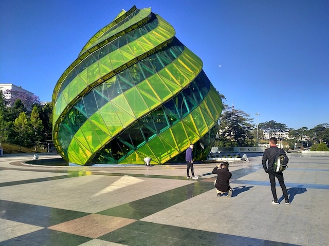 Các điểm chụp ảnh nổi tiếng ở Đà Lạt cũng thưa thớt khách