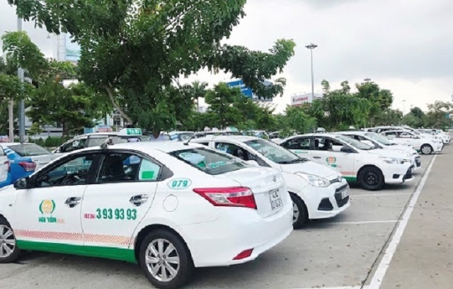 Xe taxi không có khách vì ảnh hưởng dịch Covid-19 (Ảnh minh họa: Internet)
