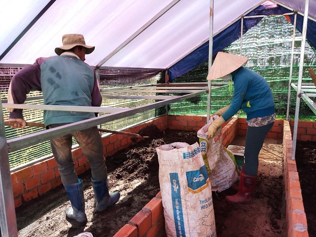 Mô hình đã tạo việc làm cho nhiều người lao động, đặc biệt là lao động nữ