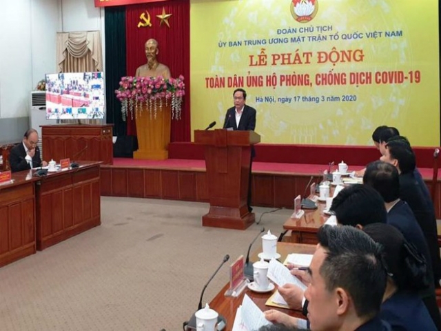 Lễ phát động có sự tham gia của nhiều tổ chức, cá nhân trong nước (Ảnh: ĐT)