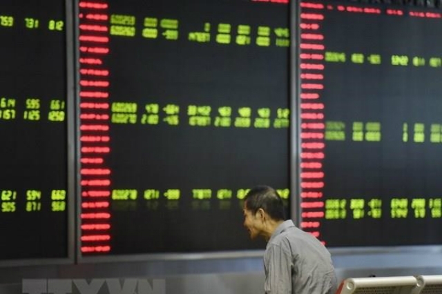 Chứng khoán châu Á ngược chiều nhau trong phiên 23/3 (Ảnh Internet)