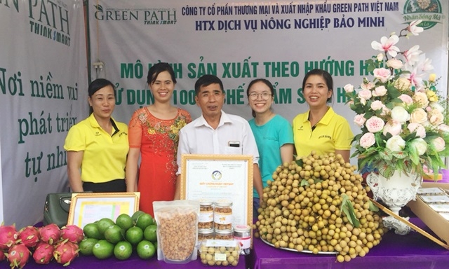 HTX tham gia hội chợ nông sản (Ảnh: Internet)